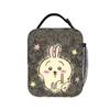 Cute Cartoon Manga Chiikawas Insulated Lunch Bags Leakproof Reusable Cooler Bag Tote Lunch Box Office  Picnic Men Women