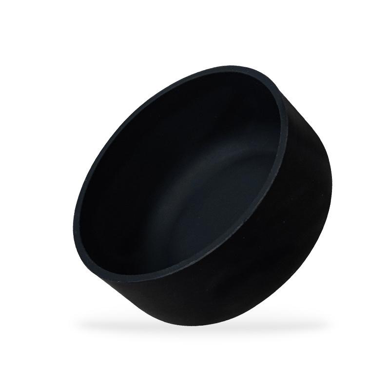 6.5*3cm Silicone Cup Protective Case Silicone Bottom Pad For Thermo Cup чёрный