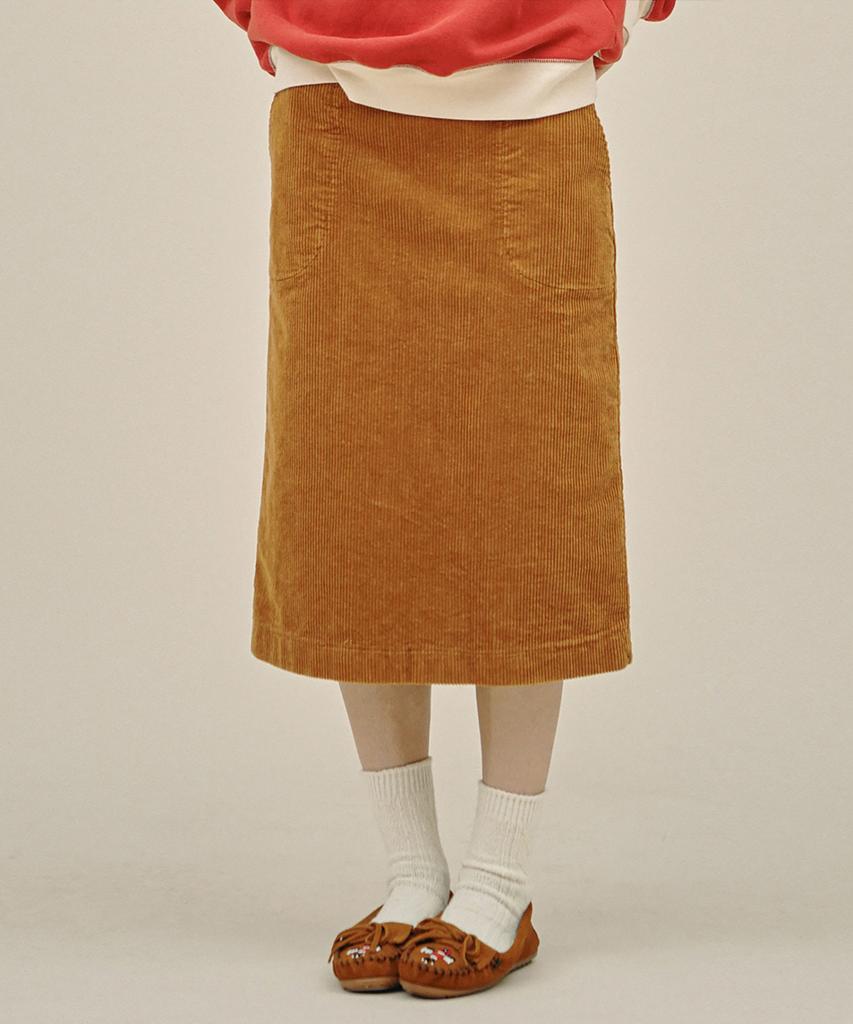Chikita Bandless Skirt (Corduroy) Camel 234402Scm