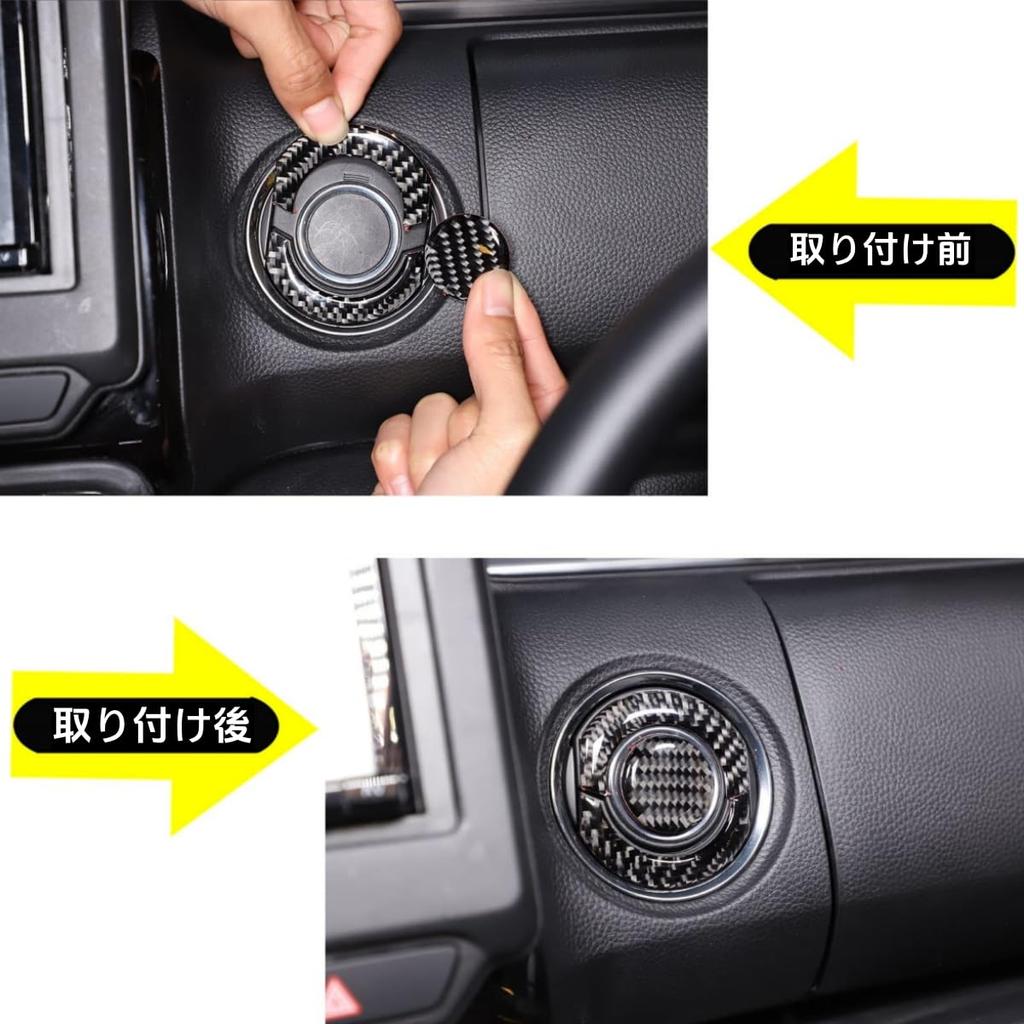 Sauicemy Set of Air Vent Central Control Air Outlet Decoration Vent Interior Trim Protective Car Specific to Your Vehicle Fiber for Honda 6-Piece