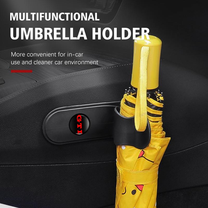 Multifunction Auto Umbrella Hook Holder Hanger Seat Umbrella For Volkswagen VW Jetta Golf4 5 6 Beetle CC B5 B6 B7 EOS GTI MK2 Zo7