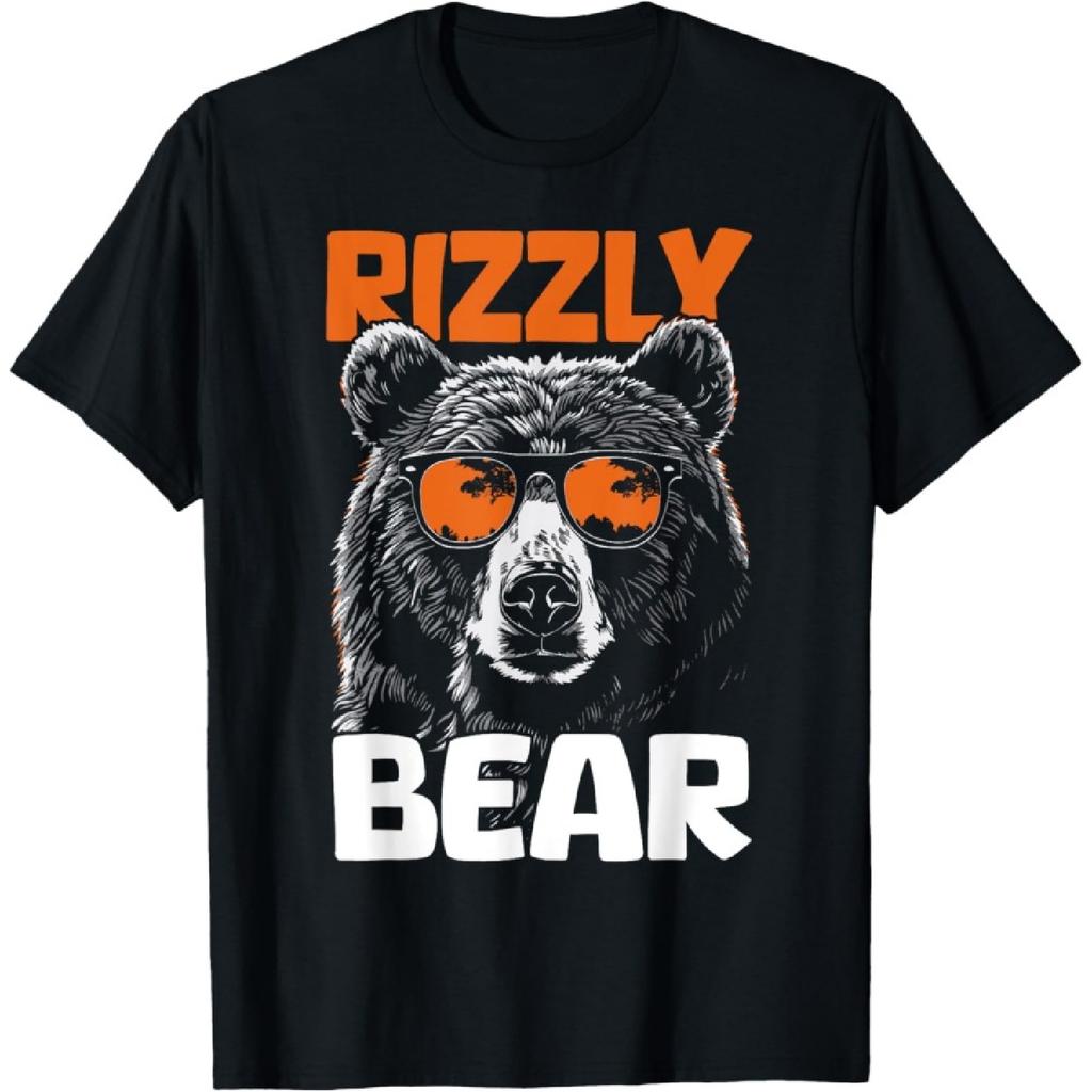Rizzly Bear Grizzly Bear Grizzler T-Shirt(4)