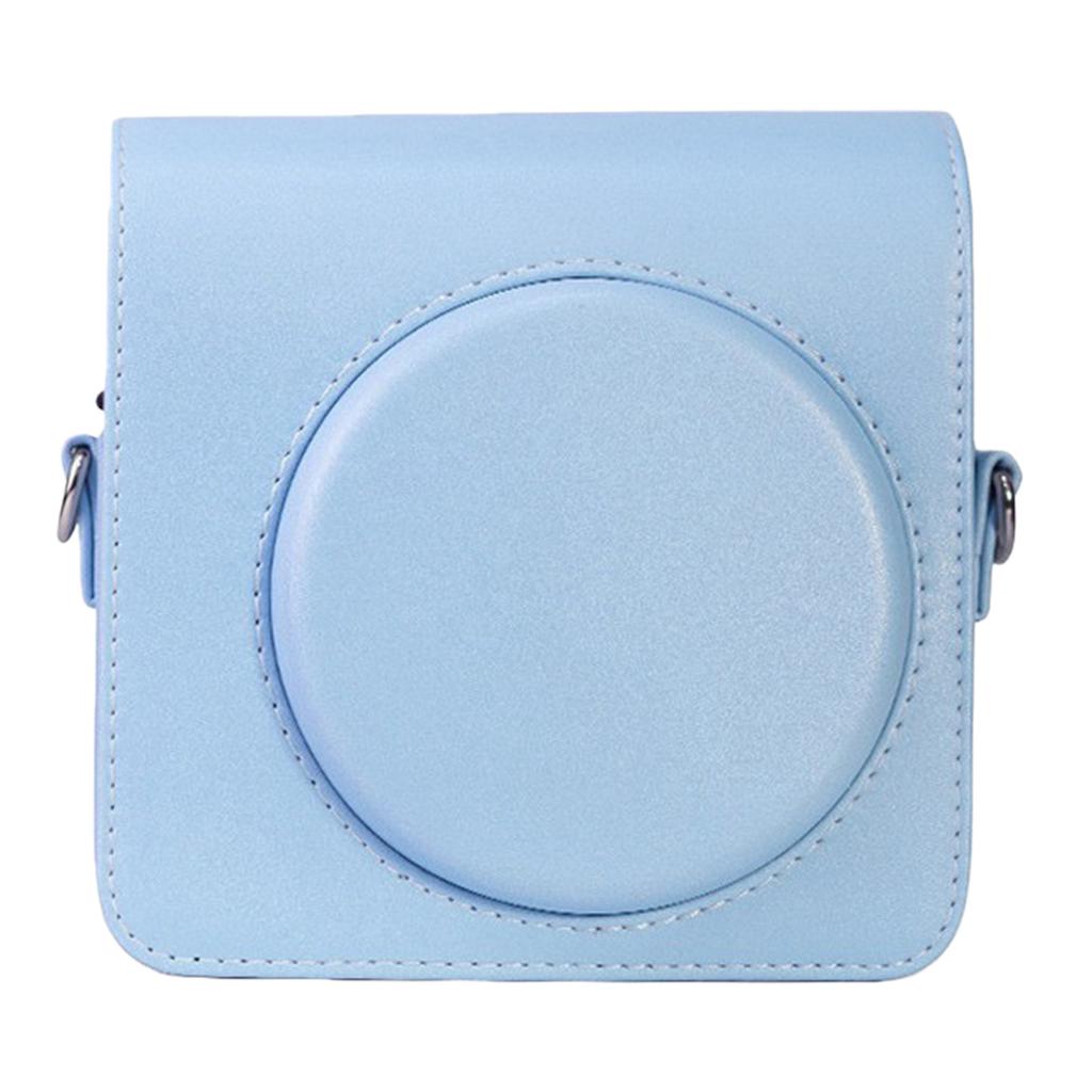Protective Camera Case Bag for Fujifilm Instax SQ1 Protective Camera Case Bag Large Capacity Dedicated Leather Protective Case