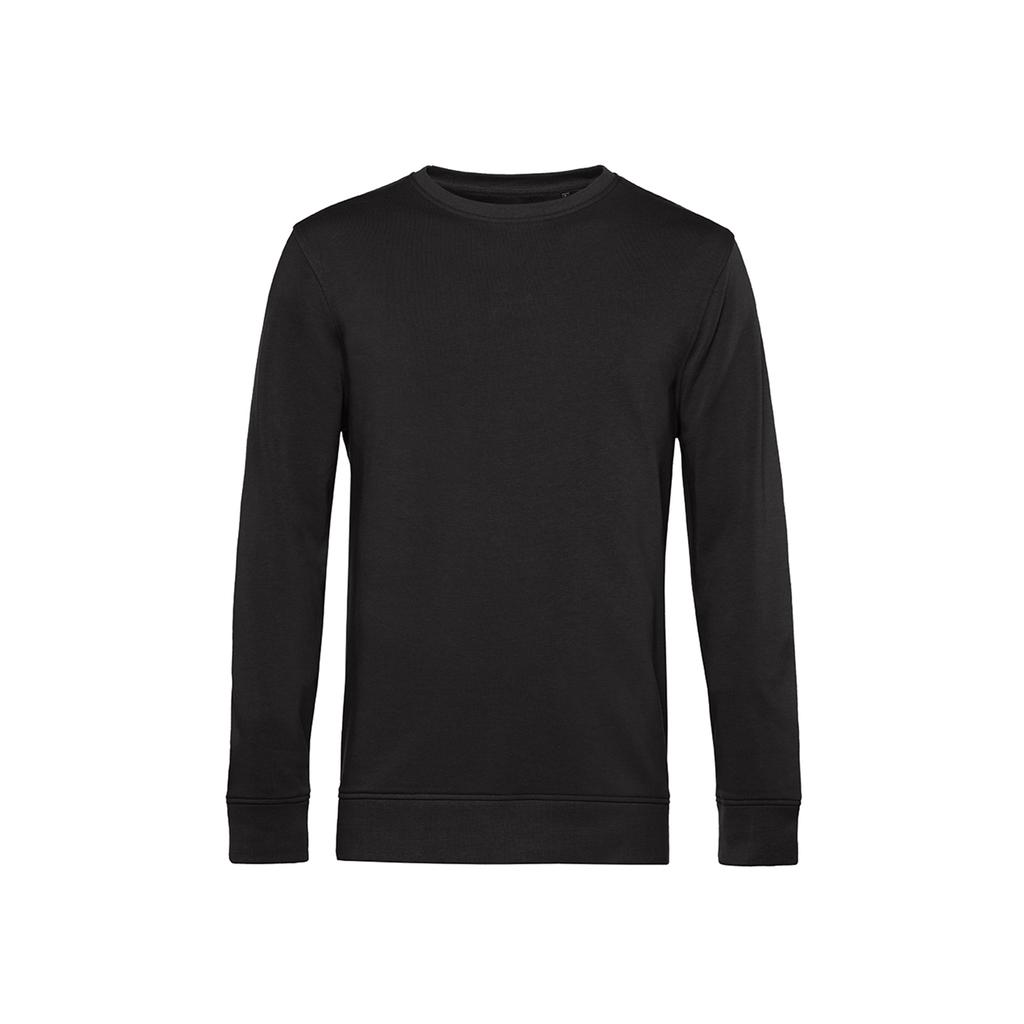 B&C Mens Organic Crew Neck Sweatshirt