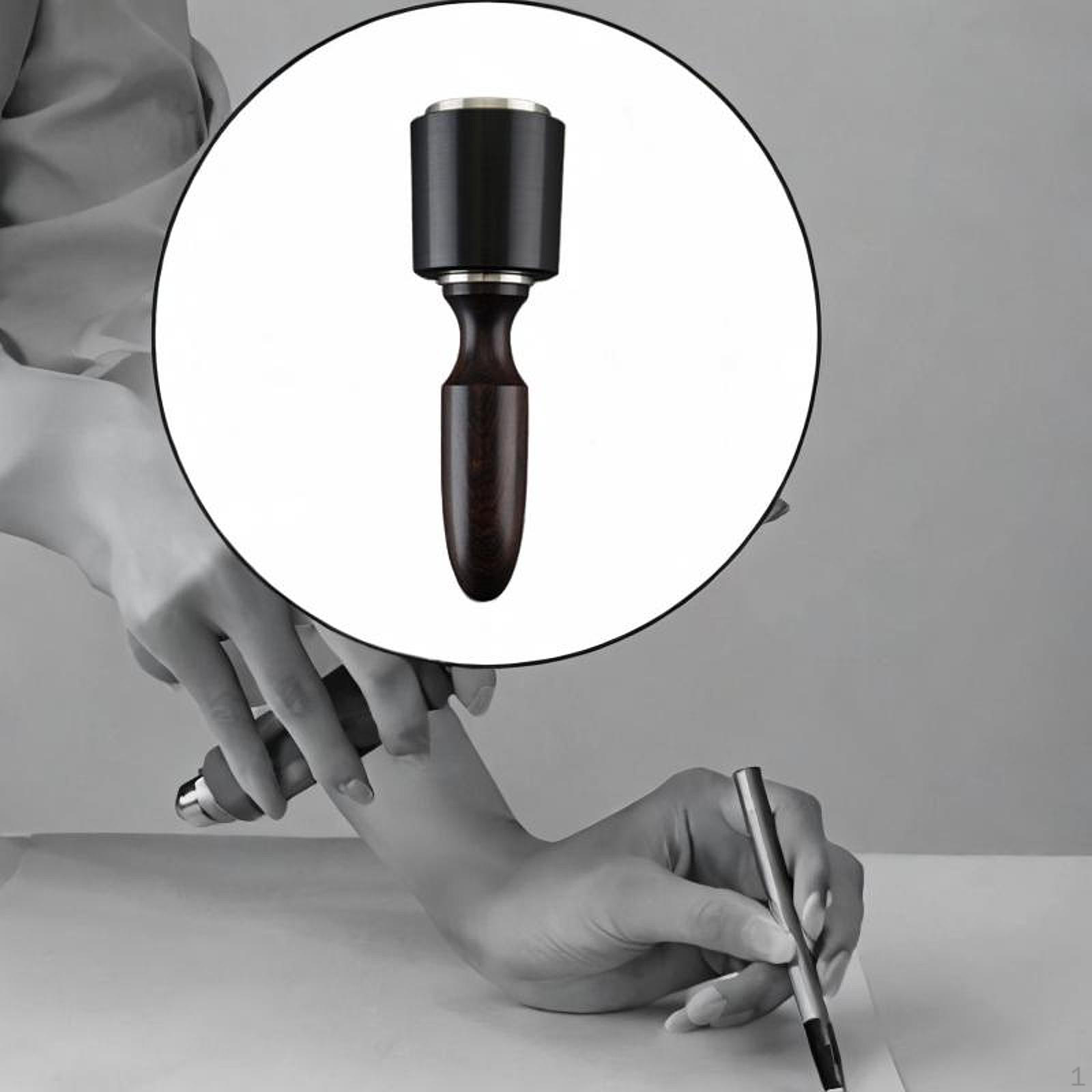 

Резной молоток для работы по коже, нейлоновый инструмент с деревянной рукояткой для рукоделия Short Black