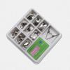18 pcs or 36 pcs High Quality Dental Saddle Contoured Metal Matrices Matrix Set  Dental Sectional Matrices Universal Kit with Spring Clip