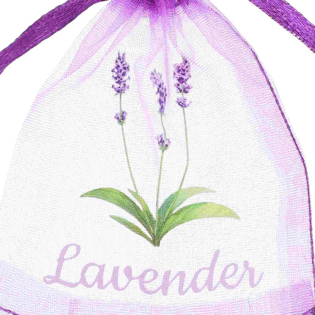 20 Pcs Empty Sachet Bag Jewelry Pouches Sacks Dried Flower Storage Bags Lavender Container Embroidered Gauze Sachets