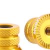 2 Pieces Bicycle Hub Nut Bike Axle Nuts Non Slip Spare Part Quick Release Lever