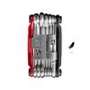 CRANK BROTHERS Bicycle Portable 19 115347 MULTI-19 Tool, Functions, Black/Red, 89mm,