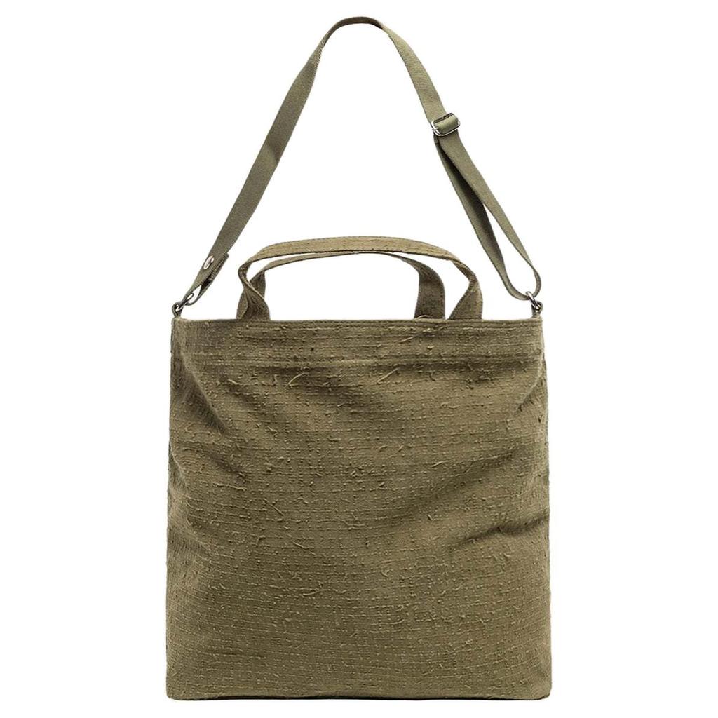 New Stussy Cotton Canvas Handbag, Shoulder Bag, Crossbody Bag Regular Unisex Olive 134270-OLIV