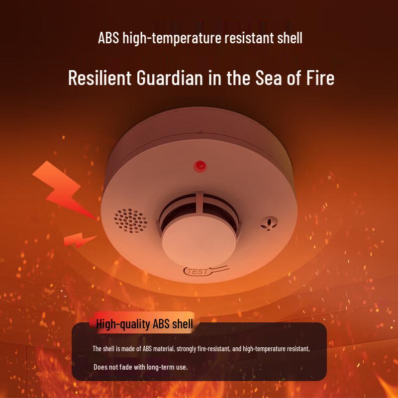 PGST Wireless Battery-Powered Smoke Detector