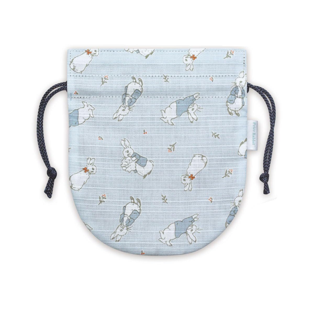 

Peter Rabbit Kyoto Dyed Mini Drawstring Bag (Peter Blue) PR-NT002