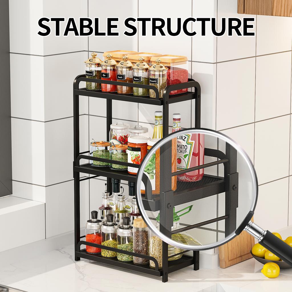 Door Type Iron Mesh Multifunctional Storage Rack