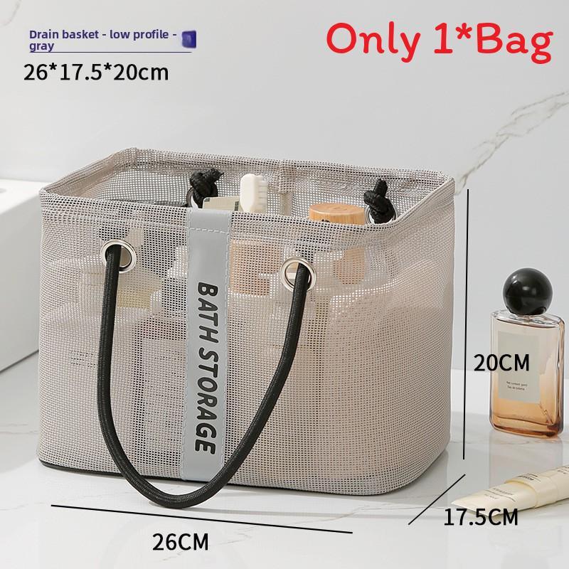 Travel Storage Organizer With Mesh Drainage For Cosmetics And Toiletries