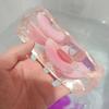 Transparent Fruit Ice Cube Squishy Toy Soft Fruit Jelly Stick Fruit Squishy Toy  Birthday