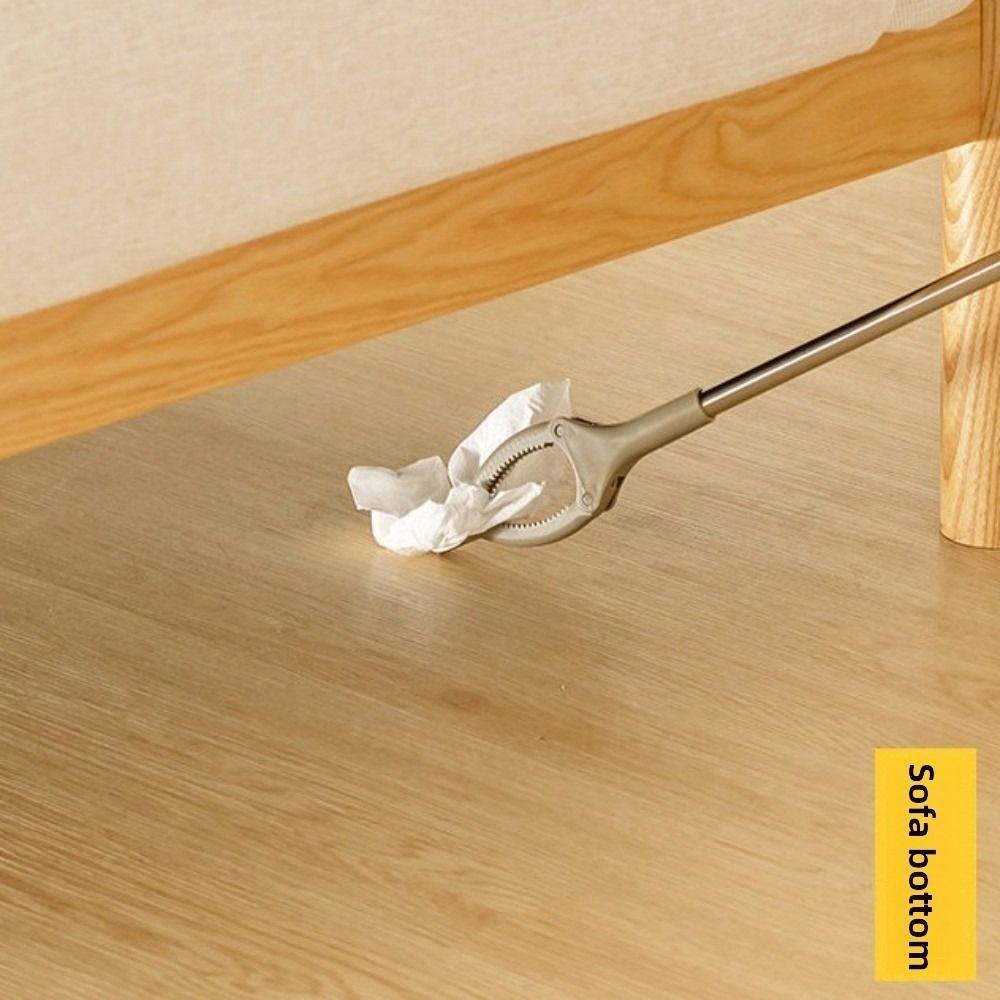 Stainless Steel Foldable Litter Picker Trash Reacher Picker Folding Folding Pickup Device Wide Claw Mouth Lightweight