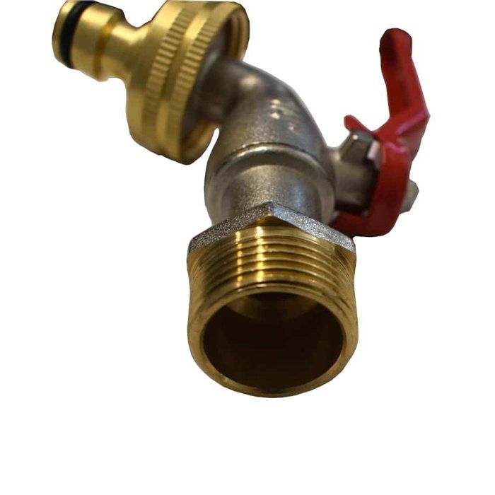 3/4 Ball Valve with Lever and Quick Connector for Garden Watering