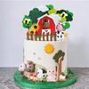 Farm Animal Cake Decoration Farm Animal Birthday Cake Topper Cow Cake Decoration for Farm Animal Baby Shower Birthday Party Deco