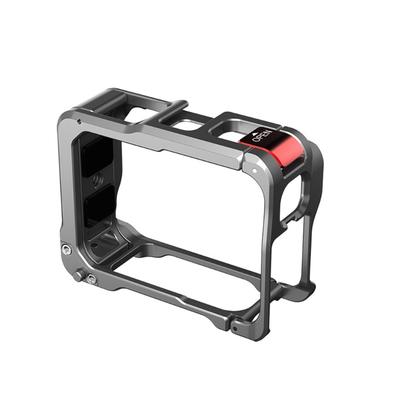 Metal Protective Frame Featuring Cold Shoe Expansion Port And Rapid Installation for 2 Action Camera
