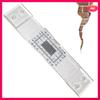 Crack Monitoring Record, 6Pcs Crack Measurement Tool, Crack Width Gauge, Clear Acrylic Corner Crack Comparison Caliper