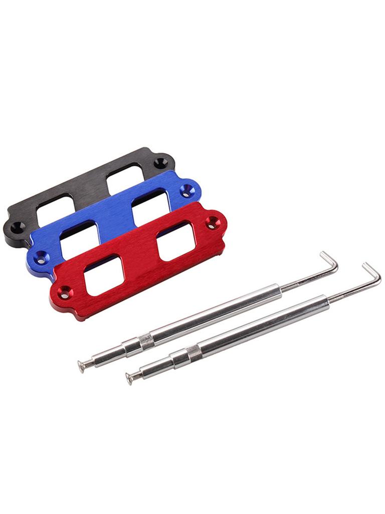 Battery Tie Down Hold Down Rod w/Stainless Hooks For Honda Civic Acure Integra