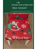 Decorative Cross-Border Christmas Chair Covers - Elastic Dining Chair Back Covers, Holiday Decor, Christmas Tablecloth Chair Covers.