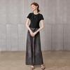 Women's Casual T-shirt and Pants Two-Piece Set