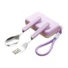 304 Stainless Steel Stainless Steel Cutlery Set Portable Utensils Set  Baby Feeding
