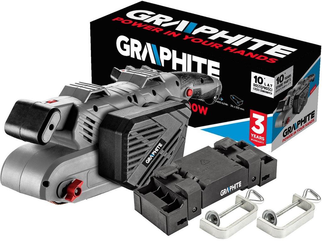 BELT SANDER 900W BELT 76*533MM - T 59G395