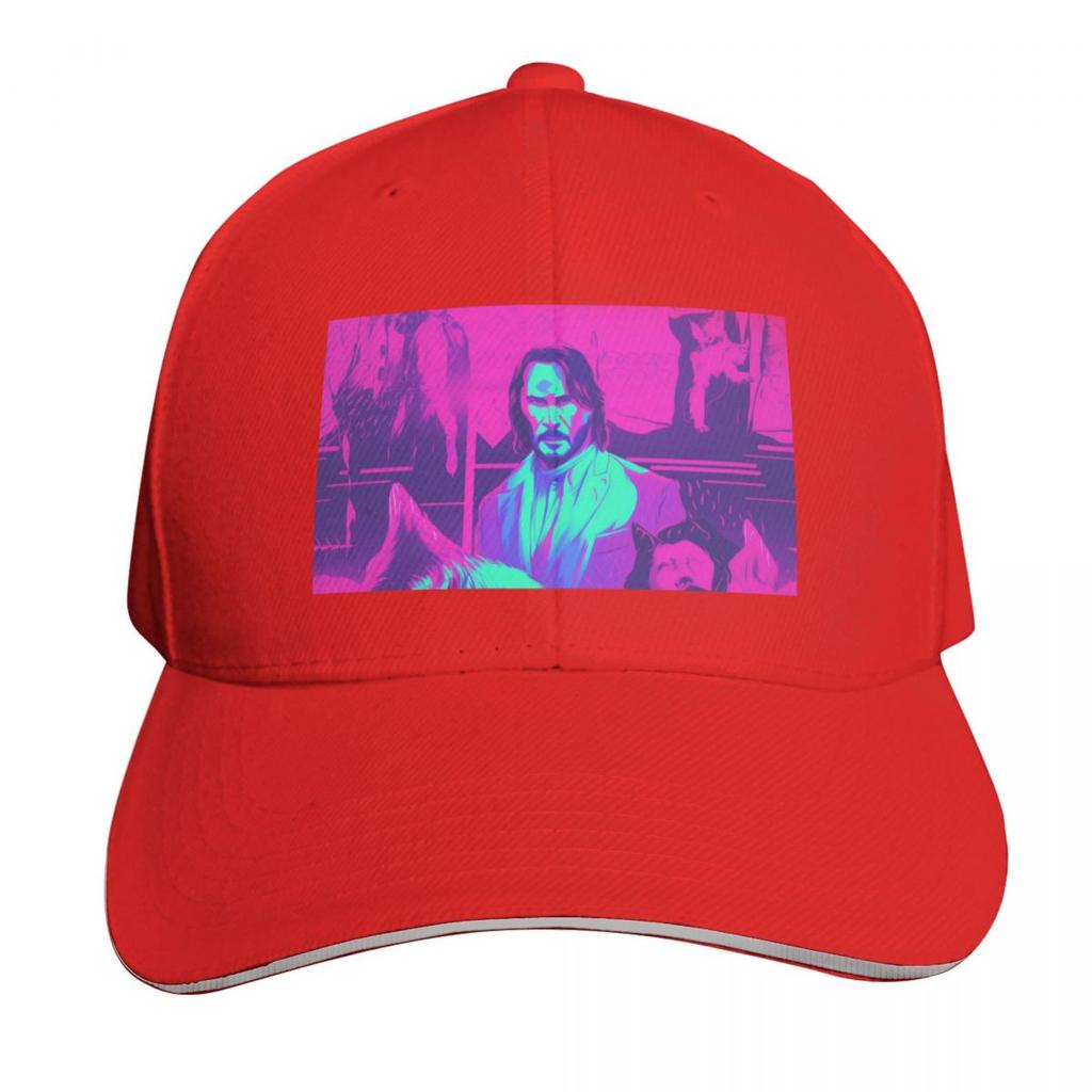 John Wick Vaporwave Art Baseball Cap Unisex for Unisex Women Outdoor Golf Running Hiking Summer Beach Travel