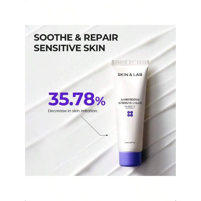 Skin&Lab Barrierderm Intensive Cream 30ml, Moisturizing,Gentle, Light Texture, Face And Body