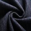 Demana Damen Wollmischung Fischgrät Cropped Weitbein Hose
