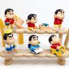 Crayon Shinchan Pvc Figure Set With Blind Box Display For Collectors And Kids