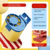3 Speeds Adjustable Portable Handheld Fan Quiet Operation USB Rechargeable Umbrella Hanging Waist Fan Clip-on Handheld