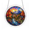 Window Decoration Puzzle Acrylic Suncatcher Colorful Hanging