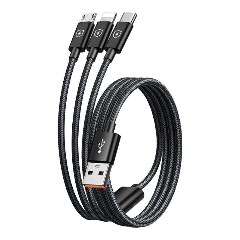 Nengshi 3-in-1 100W 6A Fast Charging Cable