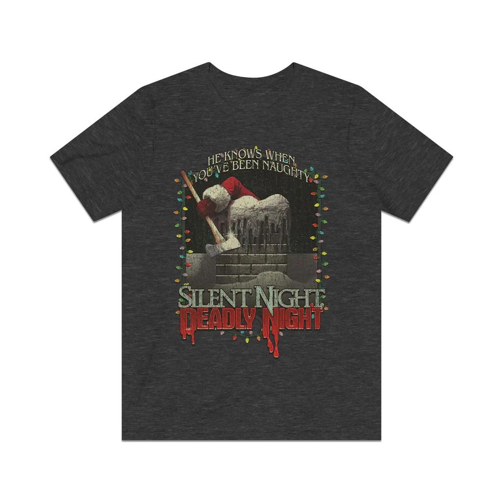 Silent Night, Deadly Night 1984 Vintage Men s T shirt 3XL