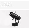 Square Dimming Aperture COB LED Track Spotlight for Museum and Shop Displays