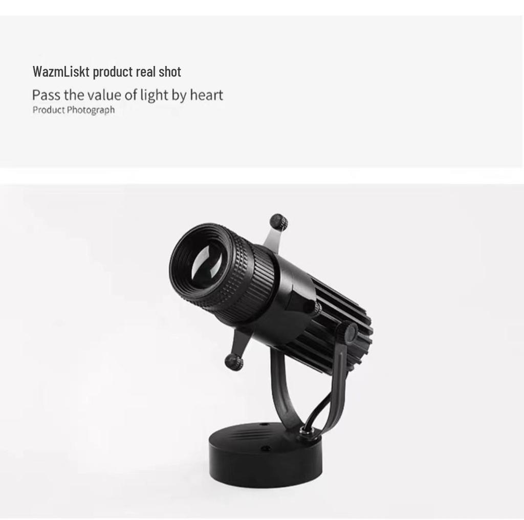 Square Dimming Aperture COB LED Track Spotlight for Museum and Shop Displays