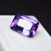 10.40 Ct Natural CERTIFIED Tanzanite Purple Emerald Cut  Loose Gemstone