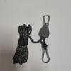 4mm*2m Tightener Fastening Pulley Ratchet Hangers Multicolors Awning Wind Rope Hook  Outdoor Tool
