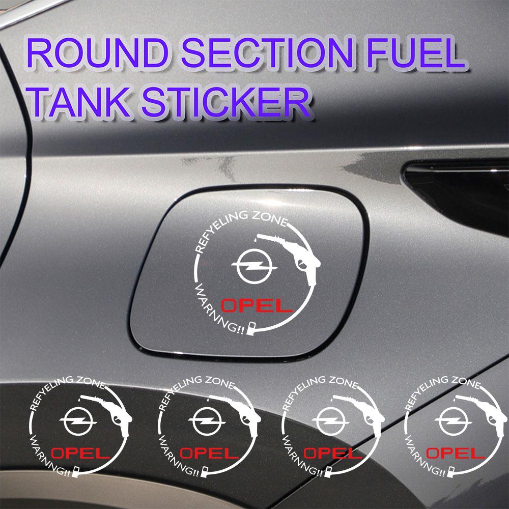 1PC New Style Cool Car Fuel Tank Cap Sticker Body Decoration Decal For Opel OPC Astra J H G K Insignia Corsa D B E Mokka Vectra Kcz423