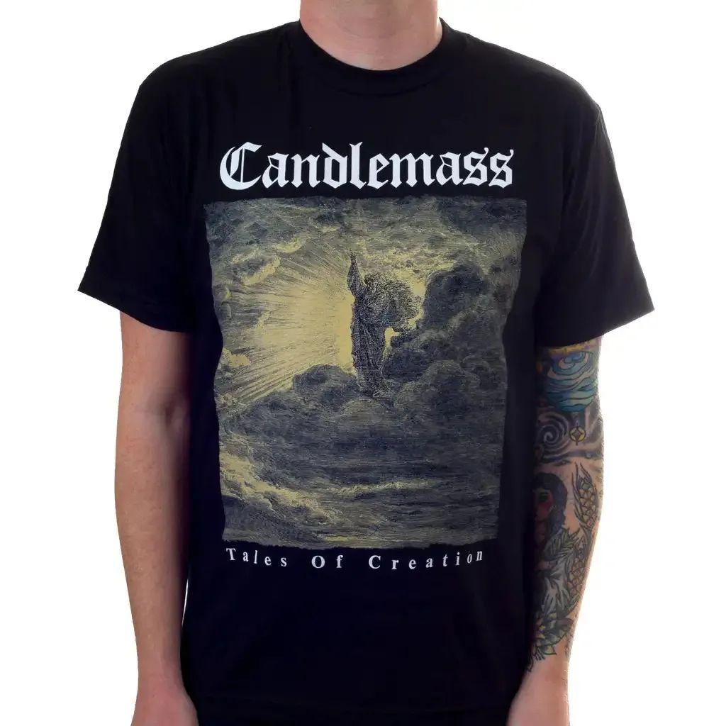Summer Fit Candlemass Graphic Tshirt Short Sleeve Fashion Tee Luxury Casual Vintage Retro Top Suitable For Both Unisex And Unisex