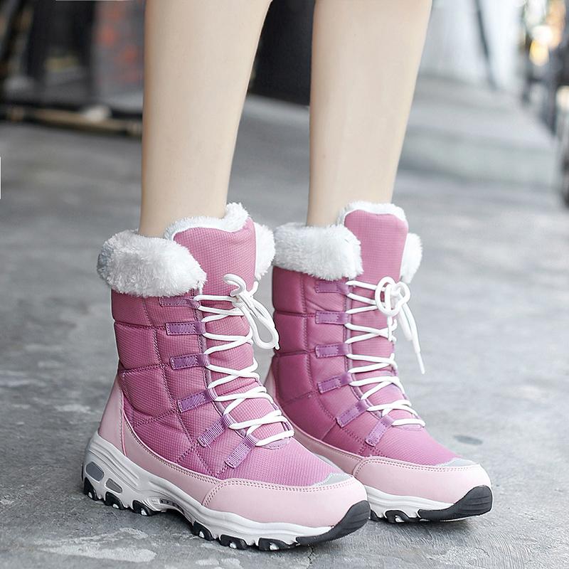 Scarpe invernali calde in cotone e stivali da neve peluche scarpe da donna  casual all'aperto acquista in modo economico — spedizione gratuita,  recensioni reali con foto — Joom