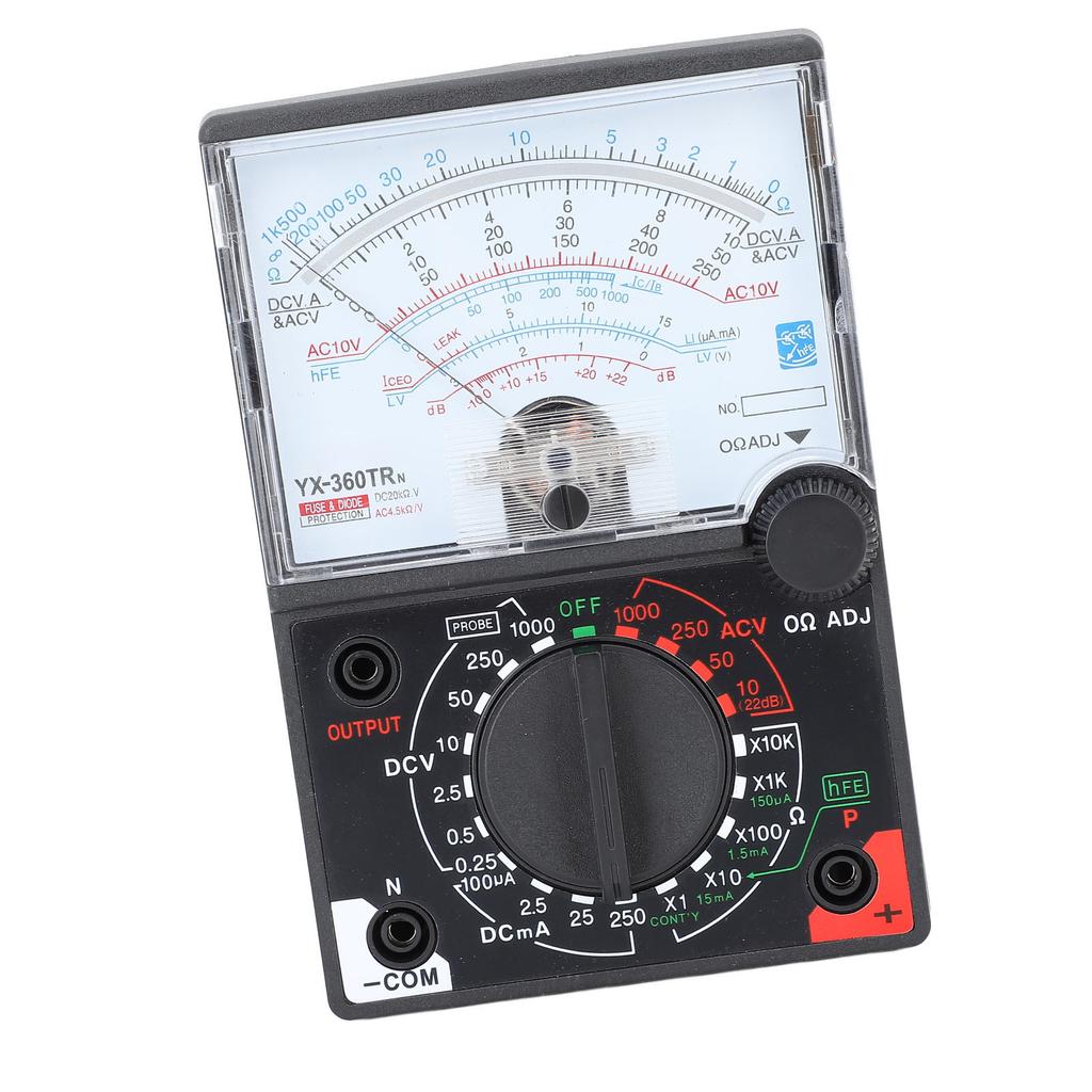 YX 360TRn Pointer Type Multimeter High Accuracy Industry Analog Multimeter for Electrical Repair