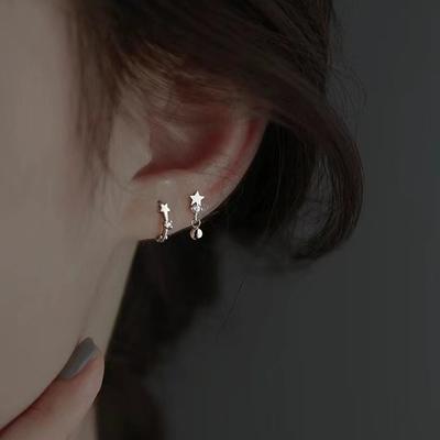 Star Small Earrings for Women  New Earrings Women's Niche Design Earrings