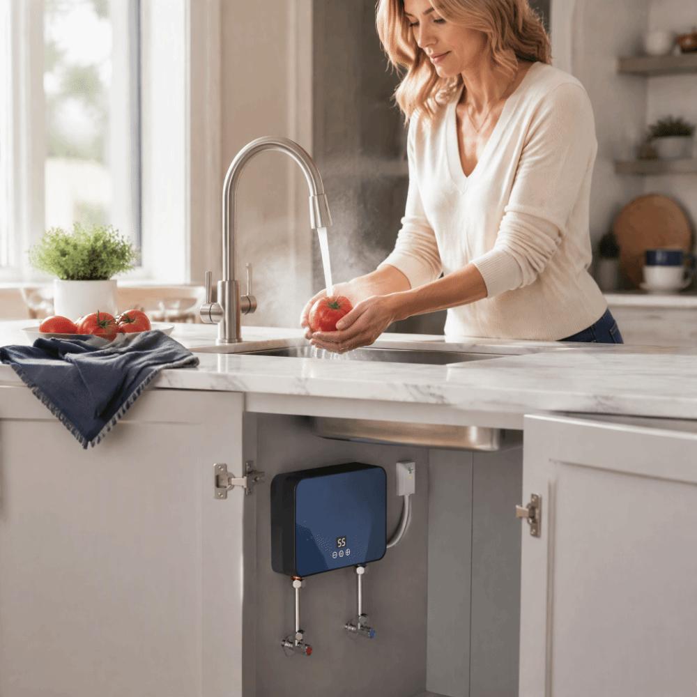 Constant Temperature,with Anti-freezing Function Instant Electric Water Heater Kitchen, Bathroom