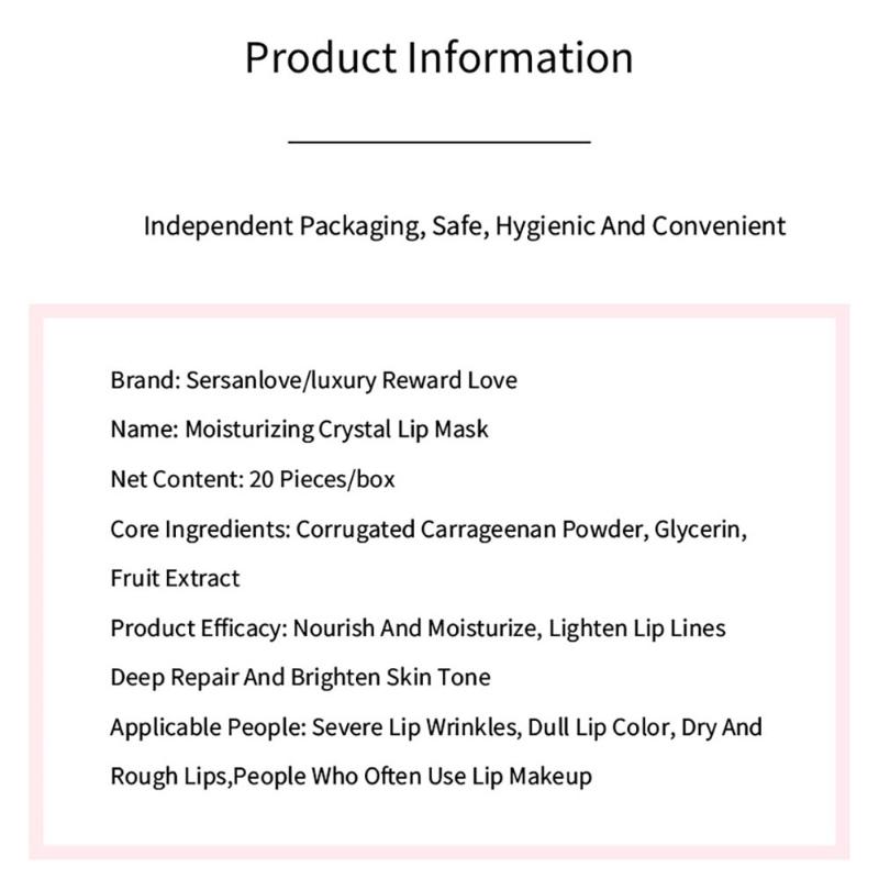 Moisturizng Skin Lip Care Mask Fade Lip Lines Improve Dry Repair Cracks Lip Patches Nourishing Brighten Colours Lip Masks