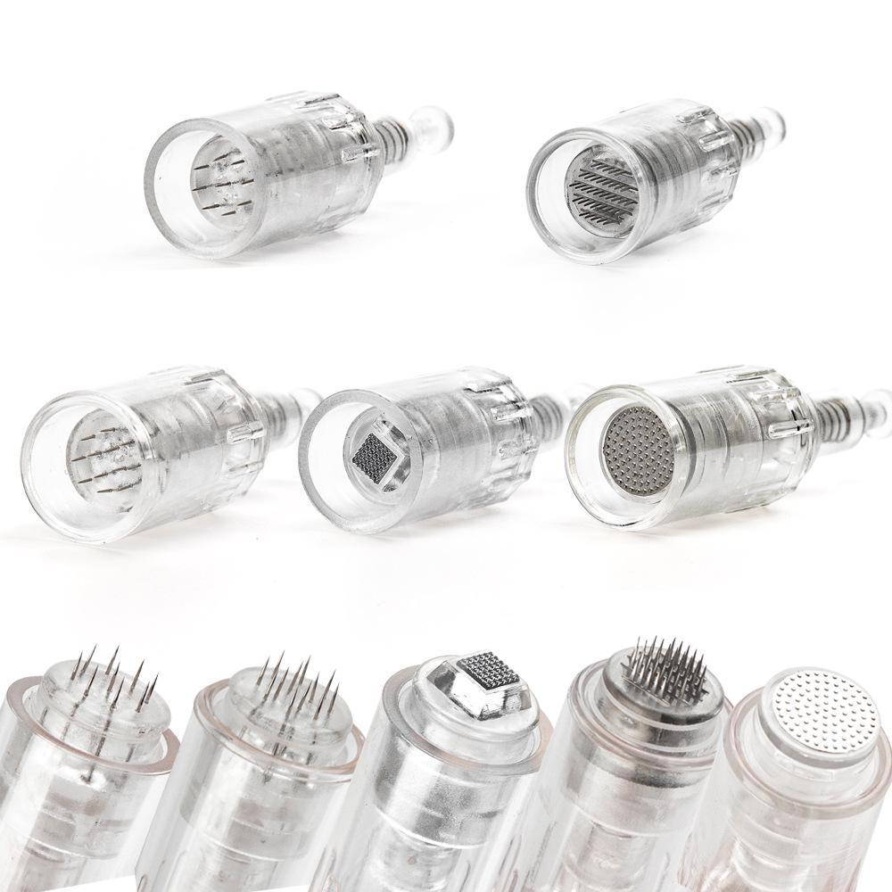 Rechargeable Rose Electric Microneedle Pen for Skin Rejuvenation and Hyaluronic Acid Treatment.