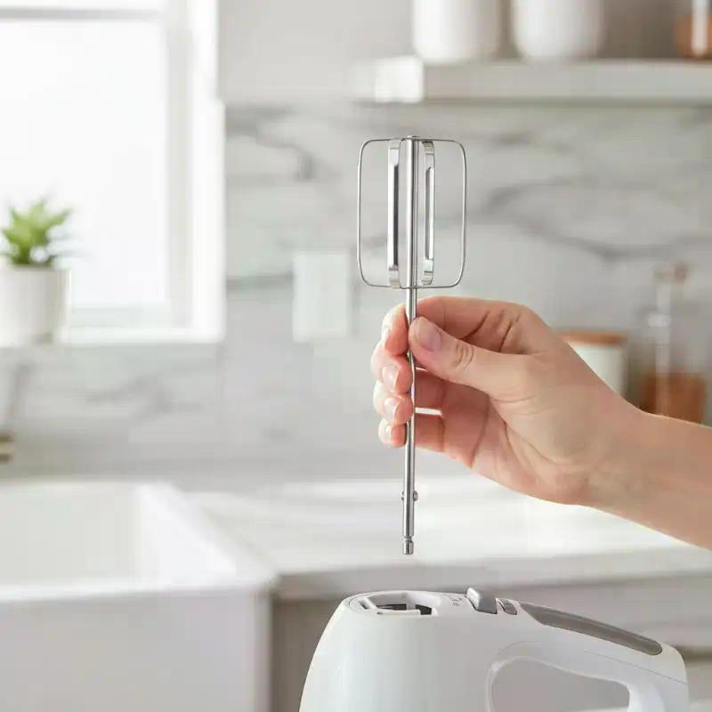 Stainless Steel Hand Mixer Beaters - Universal Whisk Attachments, 1/2pcs Replacement for Electric Mixers, Rust-Resistant